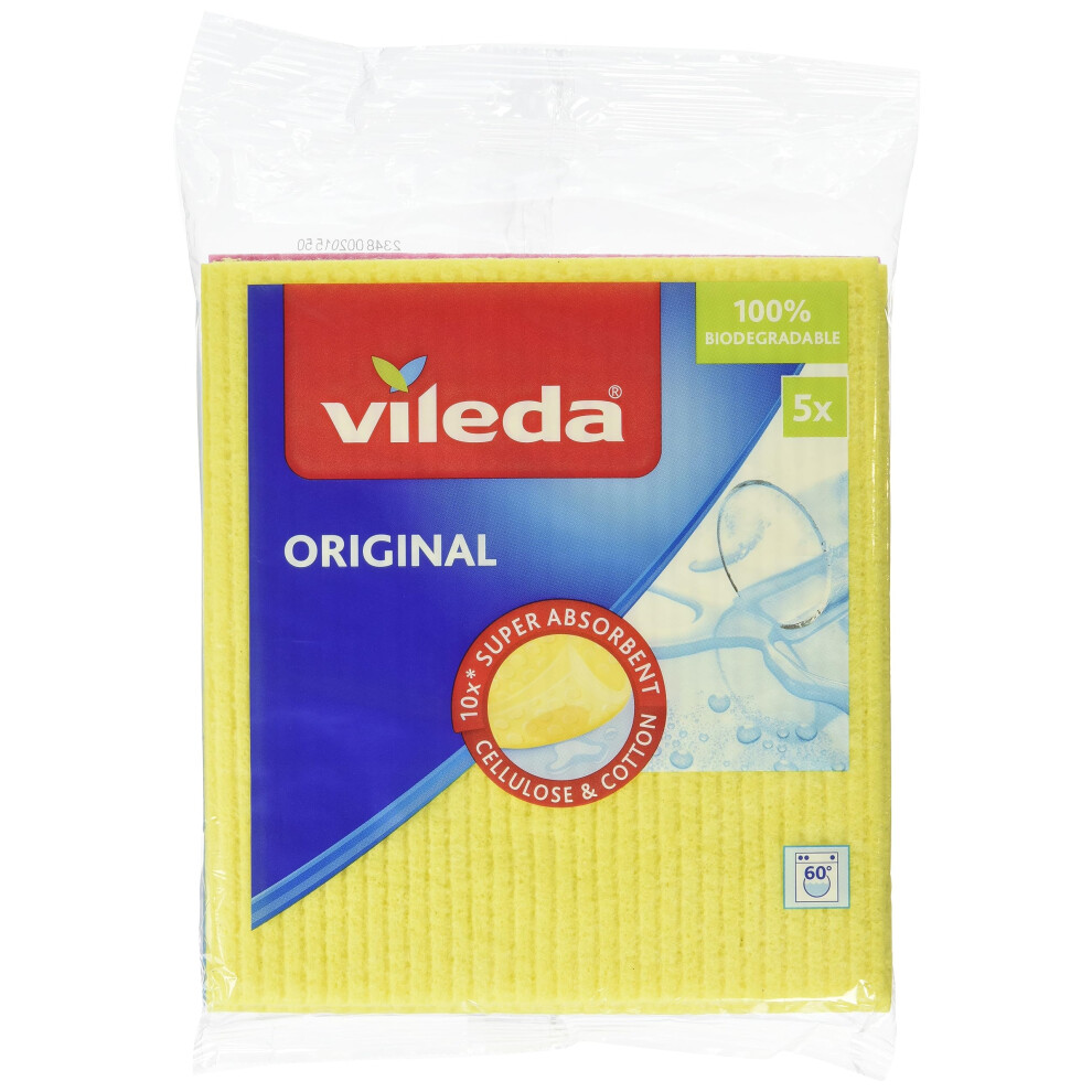 Vileda 142290 Sponge Cloth Aqua