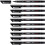 STABILO Fine Permanent Marker - Black Pack of 10 1