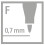 STABILO Fine Permanent Marker - Black Pack of 10 4