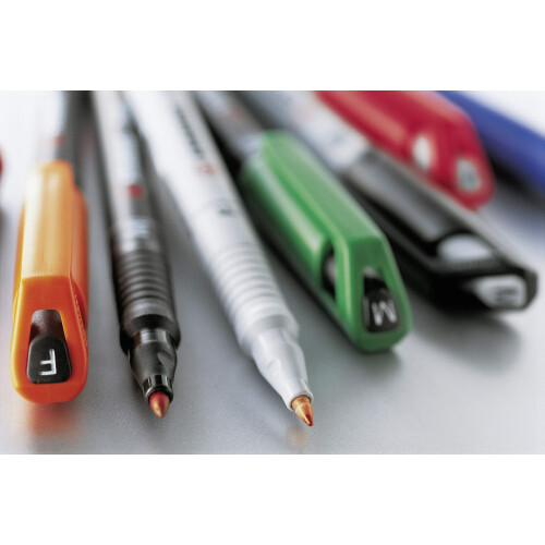 STABILO Fine Permanent Marker - Black Pack of 10 1