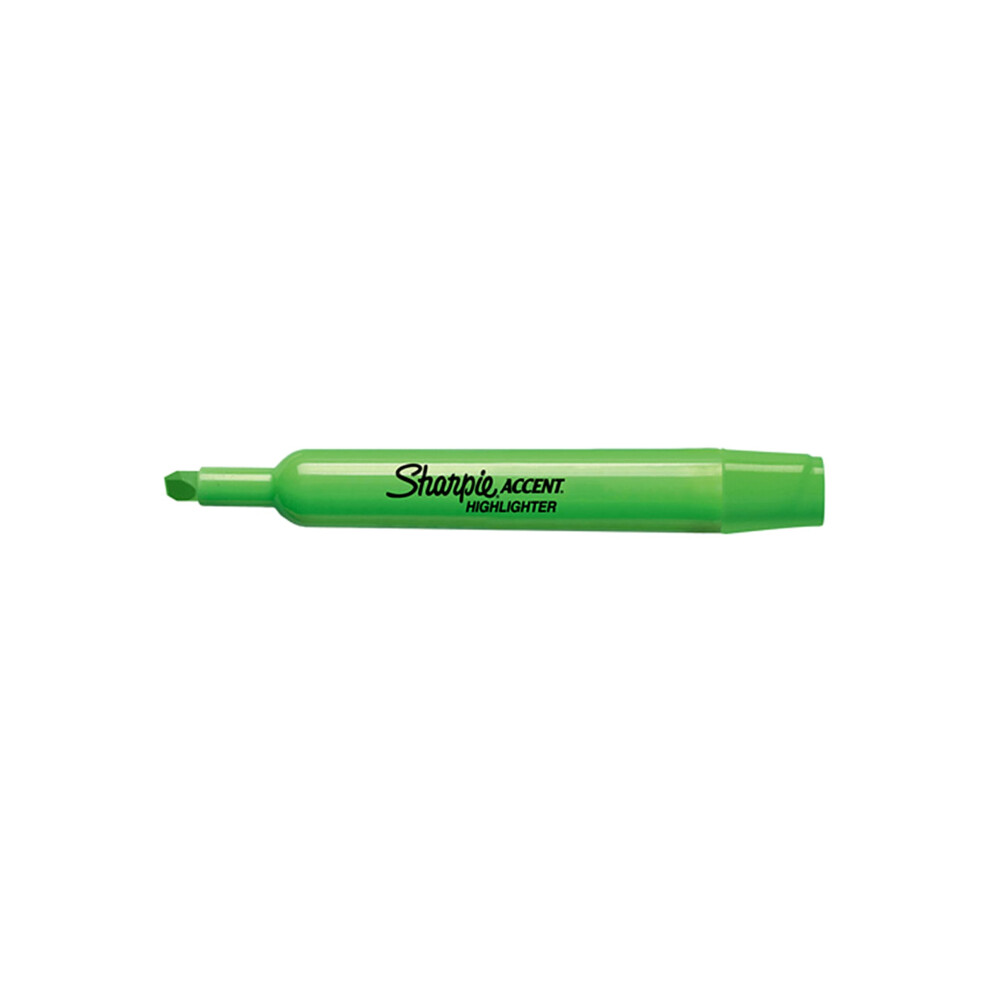 SHARPIE Accent Tank Style Highlighters (SAN25035) 12 pack/green