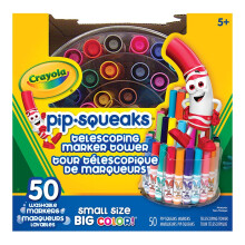 Crayola Pip Squeaks Marker Set, 50 Wasbare Markers, Cadeau voor Kinderen
