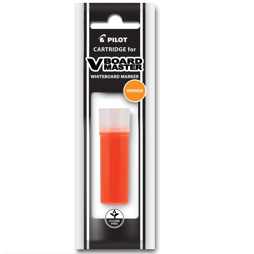 Pilot Refill for BeGreen V Board Master Dry Erase  Chisel  Orange Ink