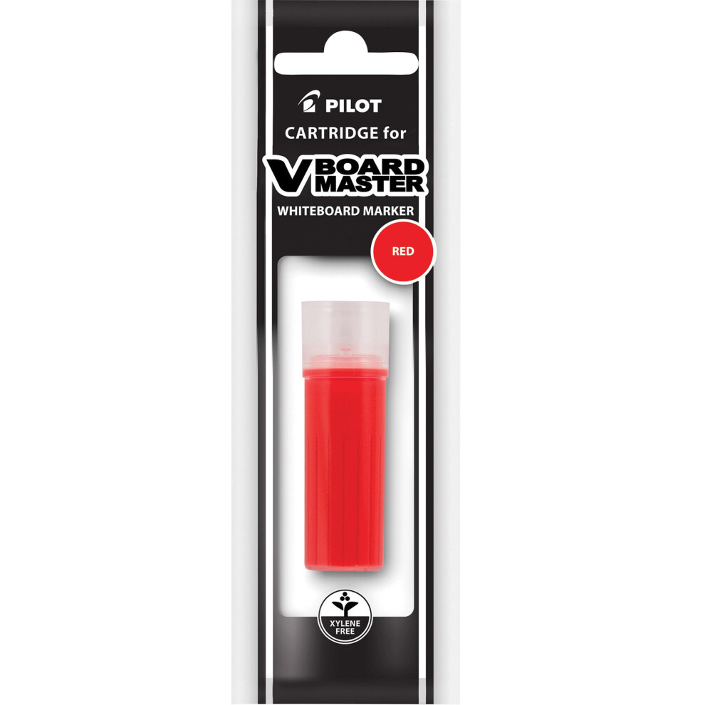 PILOT V Board Master BeGreen Whiteboard Marker Refill Cartridge  Red I