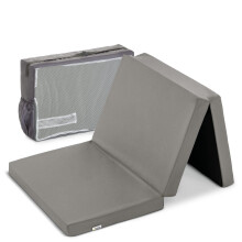 Hauck Sleeper Mattress for Portable Playards and Travel Cribs 24 x 47 in - Grey