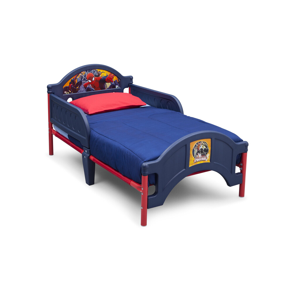 Delta Children Plastic Toddler Bed  Marvel Spider Man