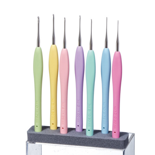 Clover Amour Steel Crochet Hook Set 1