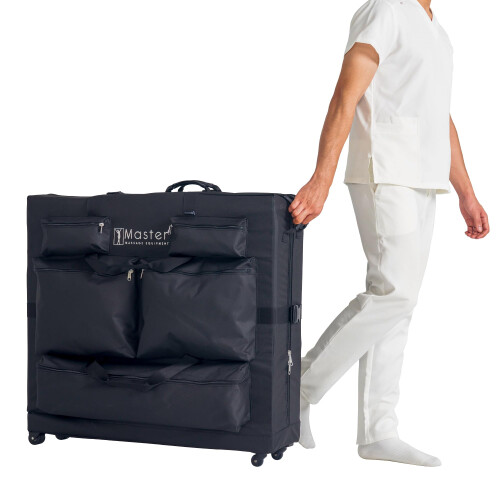 Master Massage Universal Size Wheeled Massage Table Carry Case with Wh
