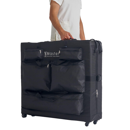 Master Massage Universal Size Wheeled Massage Table Carry Case with Wh 1