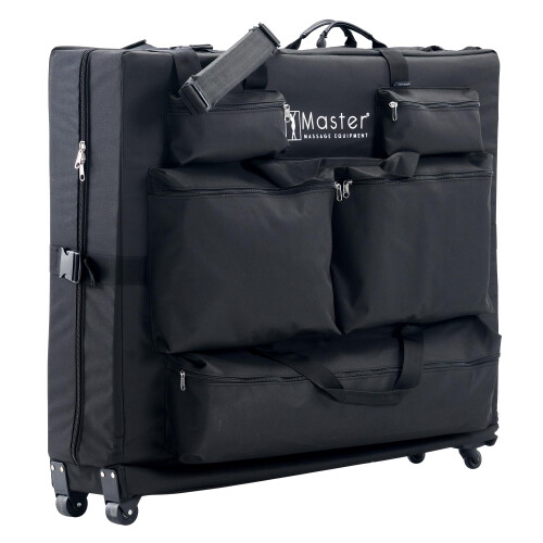 Master Massage Luggage Style Wheeled Massage Table Carrying Case 27  t 2