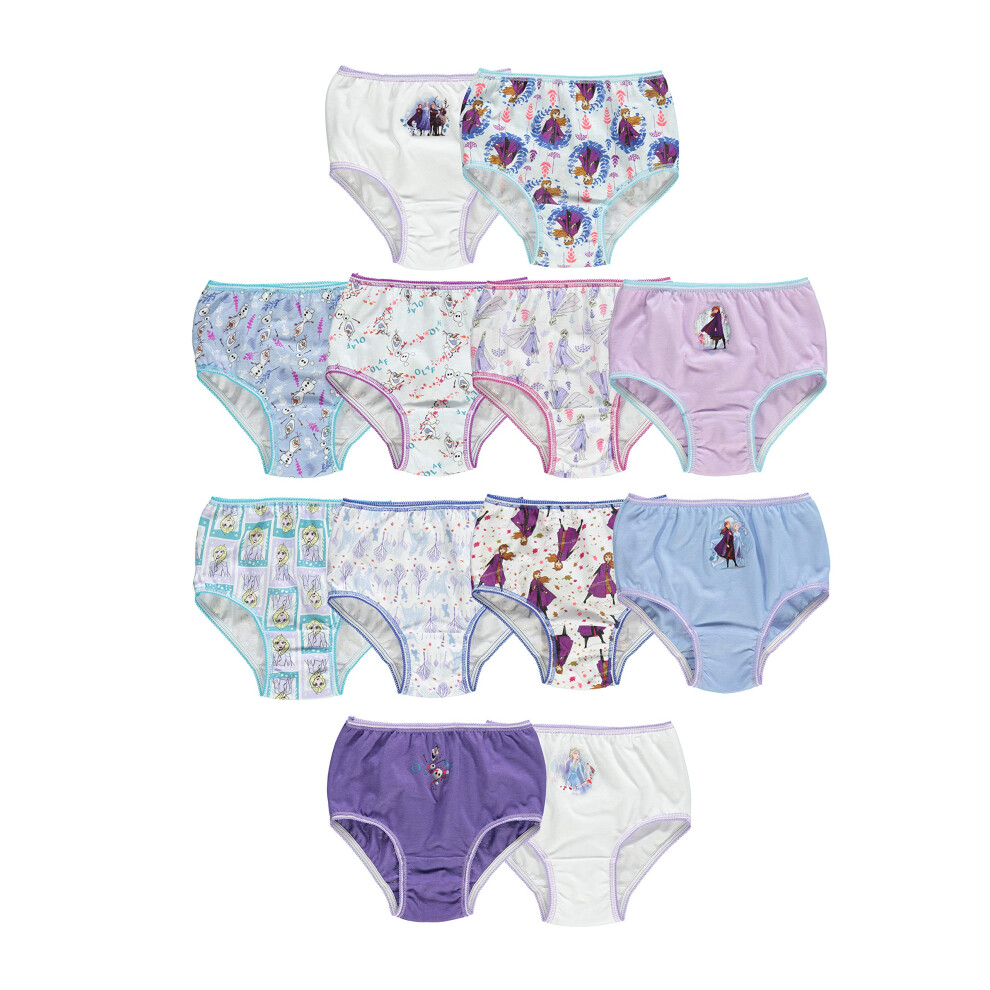 Disney girls Frozen 12-days Advent Underwear  Available in Sizes 2/3t