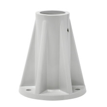 ONE Saftron 6" Grijze Basis voor het monteren van Rail op Betonnen of Houten Terrassen.