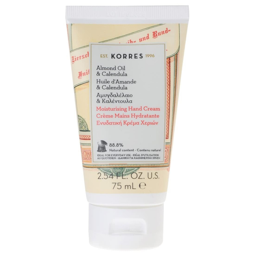 Korres Almond Oil & Calendula Moisturizing Hand Cream