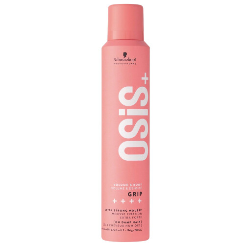 OSiS+ Grip Extreme Hold Mousse - Extra Strong Control and Volume with