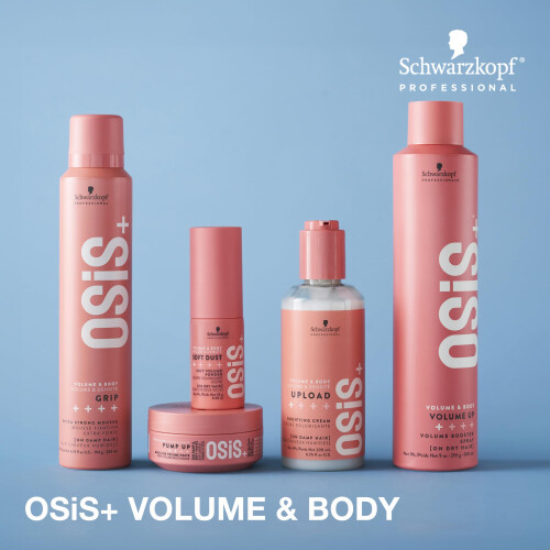 OSiS+ Grip Extreme Hold Mousse - Extra Strong Control and Volume with 2