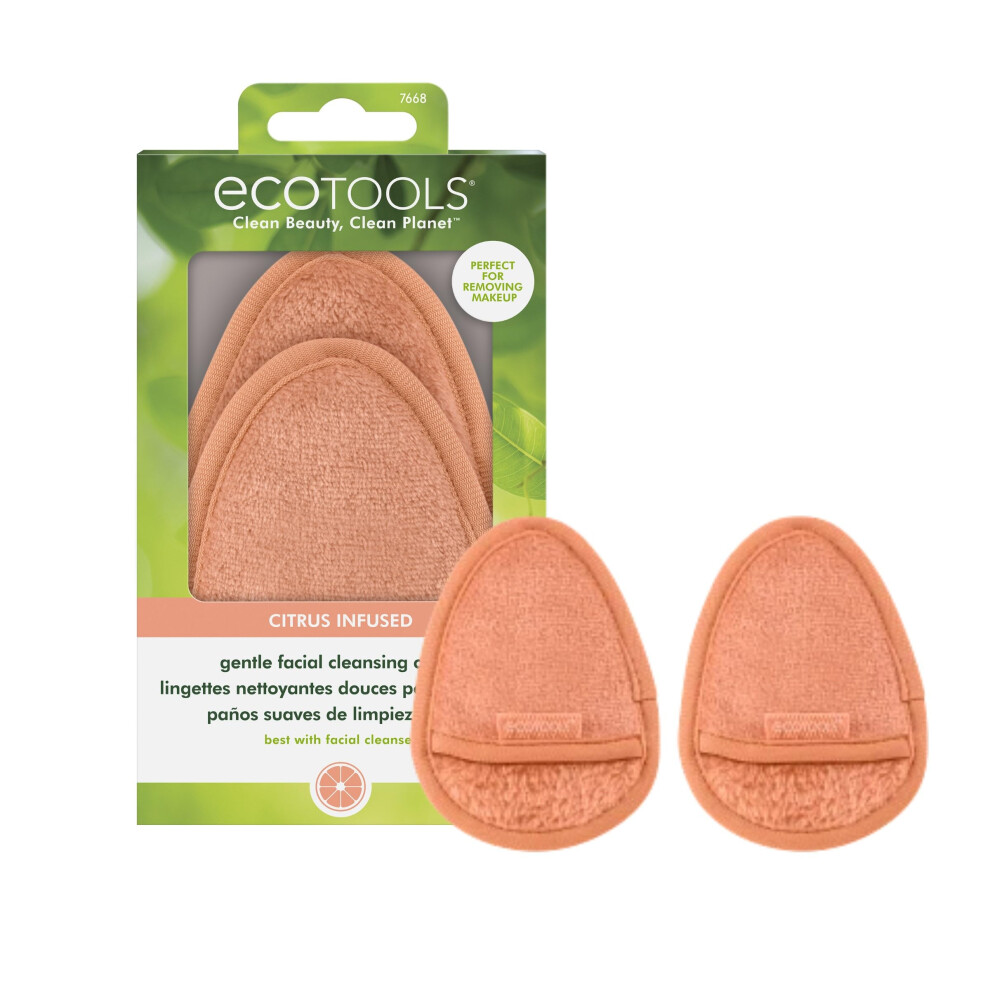 EcoTools Gentle Facial Cleansing Cloths  Makeup Remover Cloth Infused