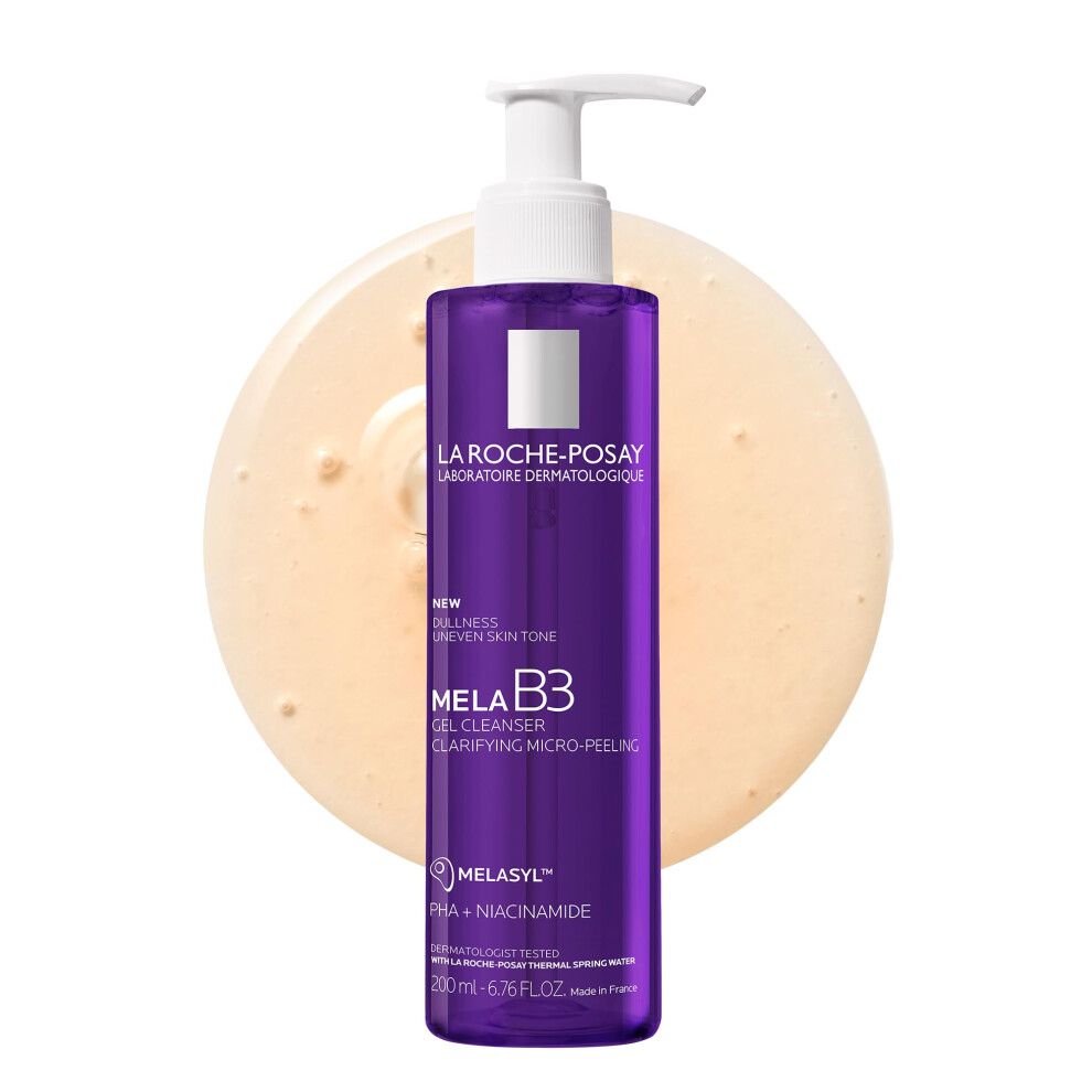 La Roche-Posay Mela B3 Clarifying Micro-peeling gel cleanser for hyperpigmentati - Image 5