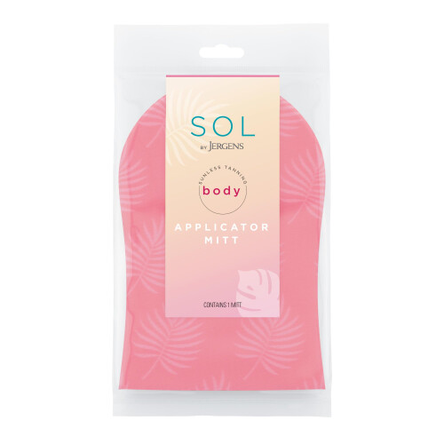 Jergens SOL Μάσκα Εφαρμογής Self Tanner, Άψογος, Χωρίς Λωρίδες, Γάντι Μπλέντερ Ήλιου