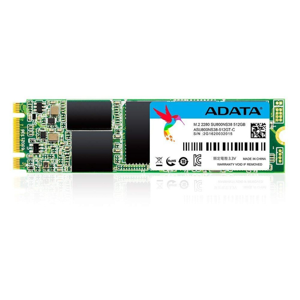 ADATA SU800 512GB M.2 2280 SATA 3D NAND Internal SSD (ASU800NS38-512GT