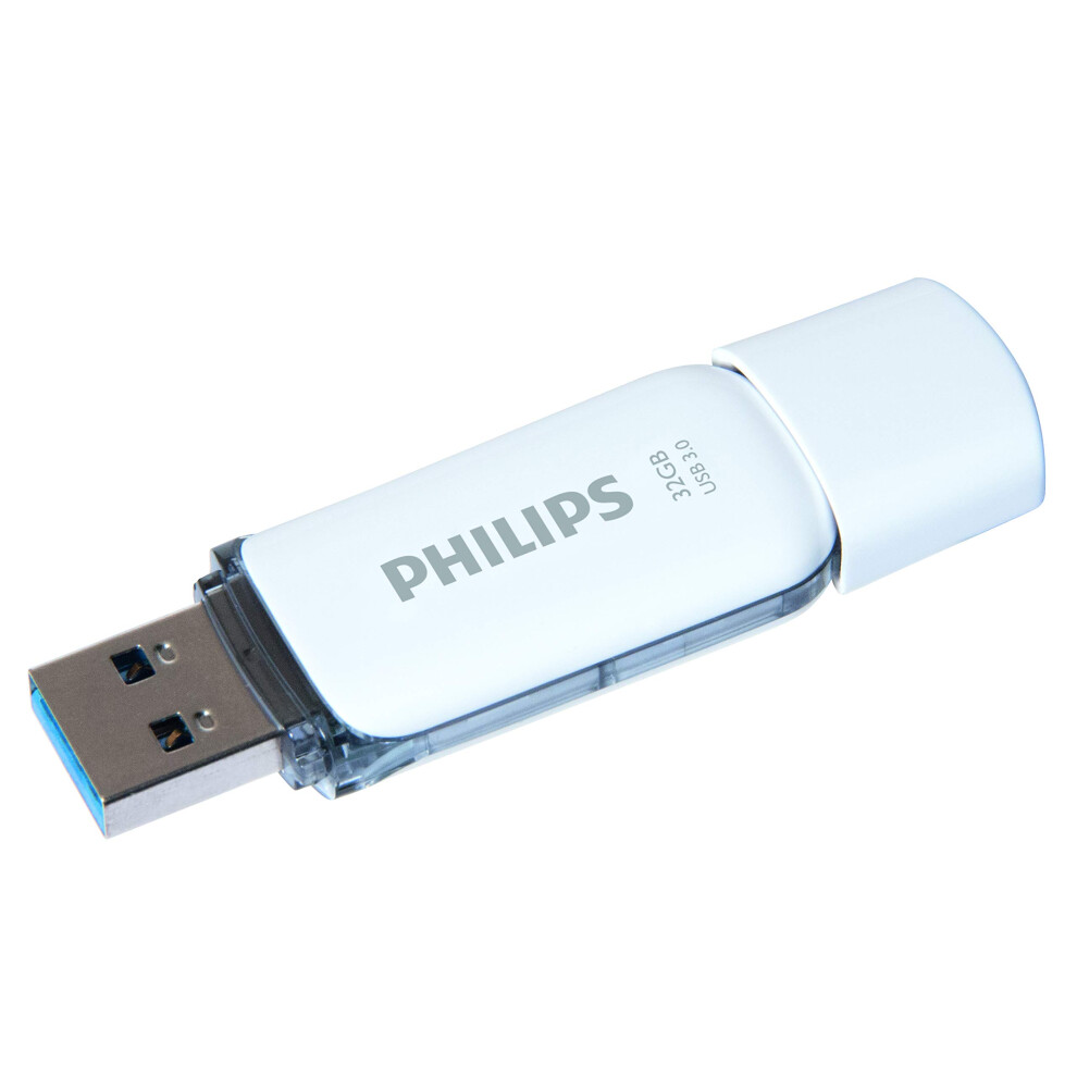 Philips Su000710 32 Gb Usb 3.0 Snow Pen Drive - 100Mb/S Black