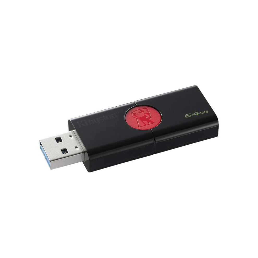 Kingston DT106/64GB USB 3.0 DataTraveler 106 Flash Drive Type-A USB Me