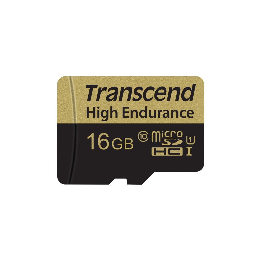 Transcend Information 16Gb High Endurance Microsd Card With Adapter (T 760557834960