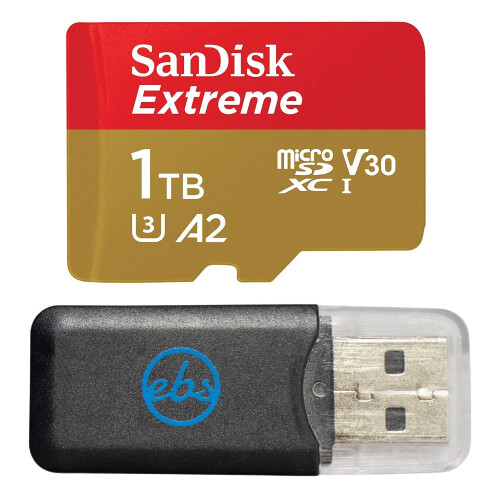 SanDisk SanDisk Extreme 1TB MicroSD Memory Card for DJI Mavic Mini 2 Drone - C
