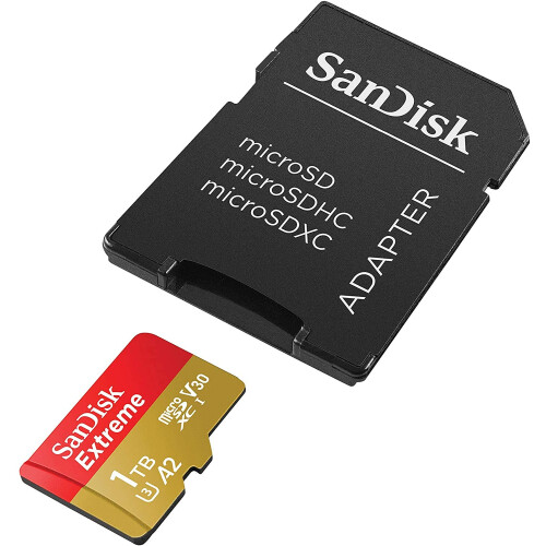 SanDisk SanDisk Extreme 1TB MicroSD Memory Card for DJI Mavic Mini 2 Drone - C 2