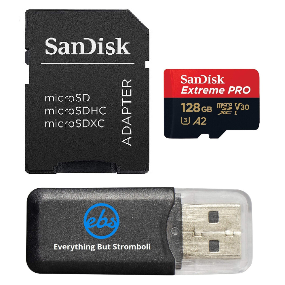 SanDisk Extreme Pro MicroSD Card 128GB Memory Card for DJI Air 2S Dron