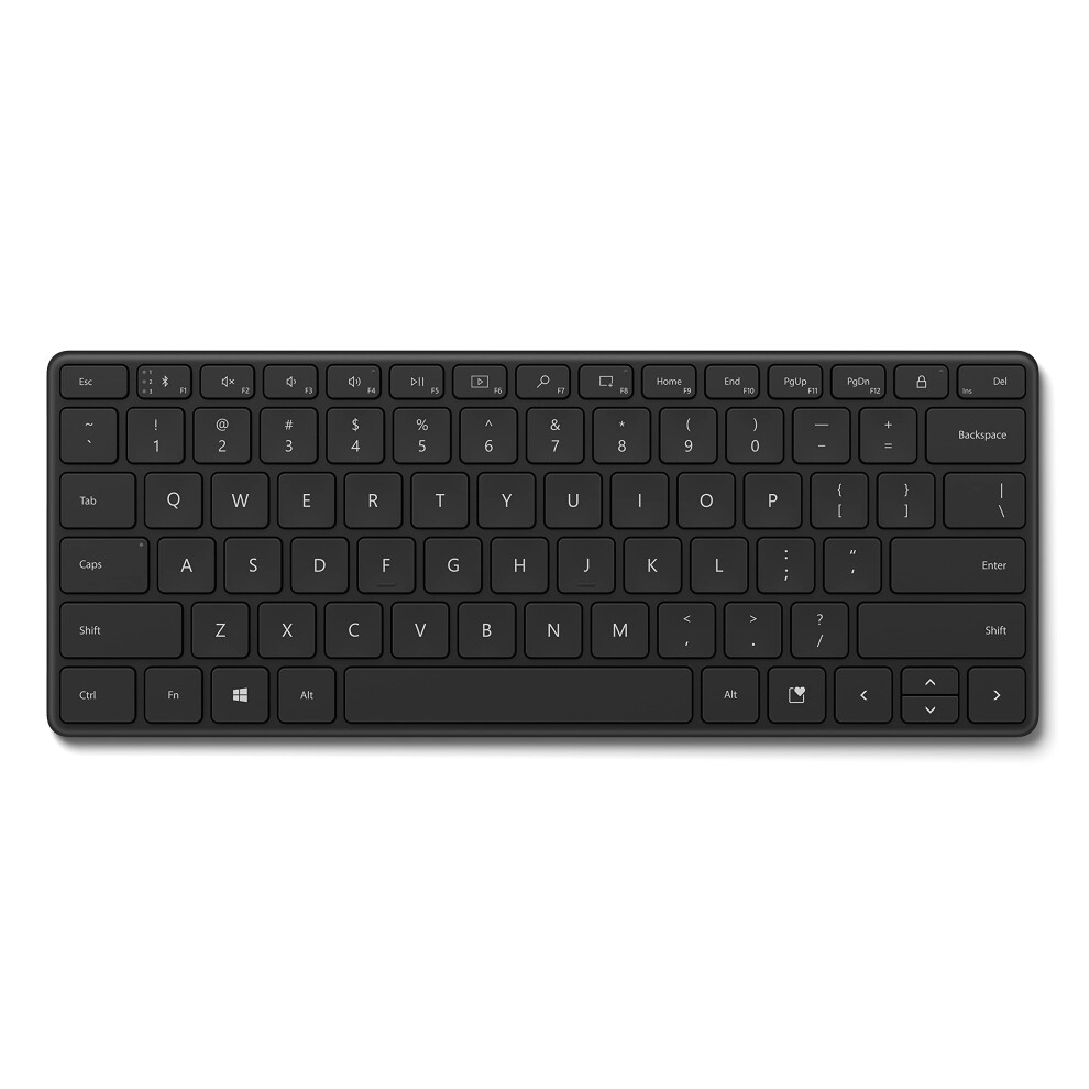 Microsoft Designer Compact Keyboard [DE] Black BT