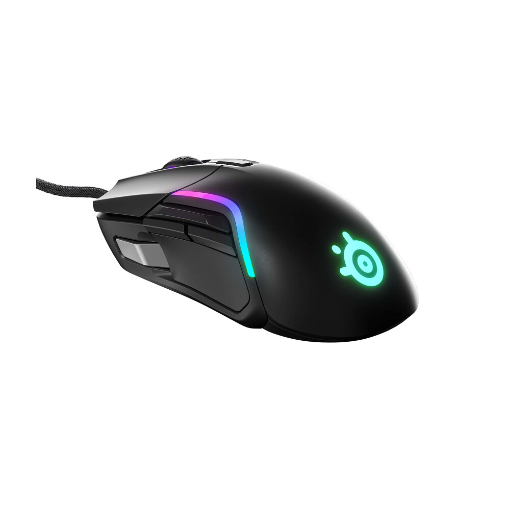 SteelSeries Rival 5 Gaming Mouse with PrismSync RGB Lighting and 9 Pro