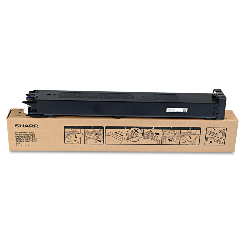 SHARP Original MX-31NTBA Black Toner Cartridge (18 000 Pages) for MX-2