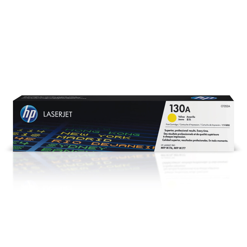 HP 130A Yellow Toner Cartridge | Works with HP Color LaserJet Pro MFP