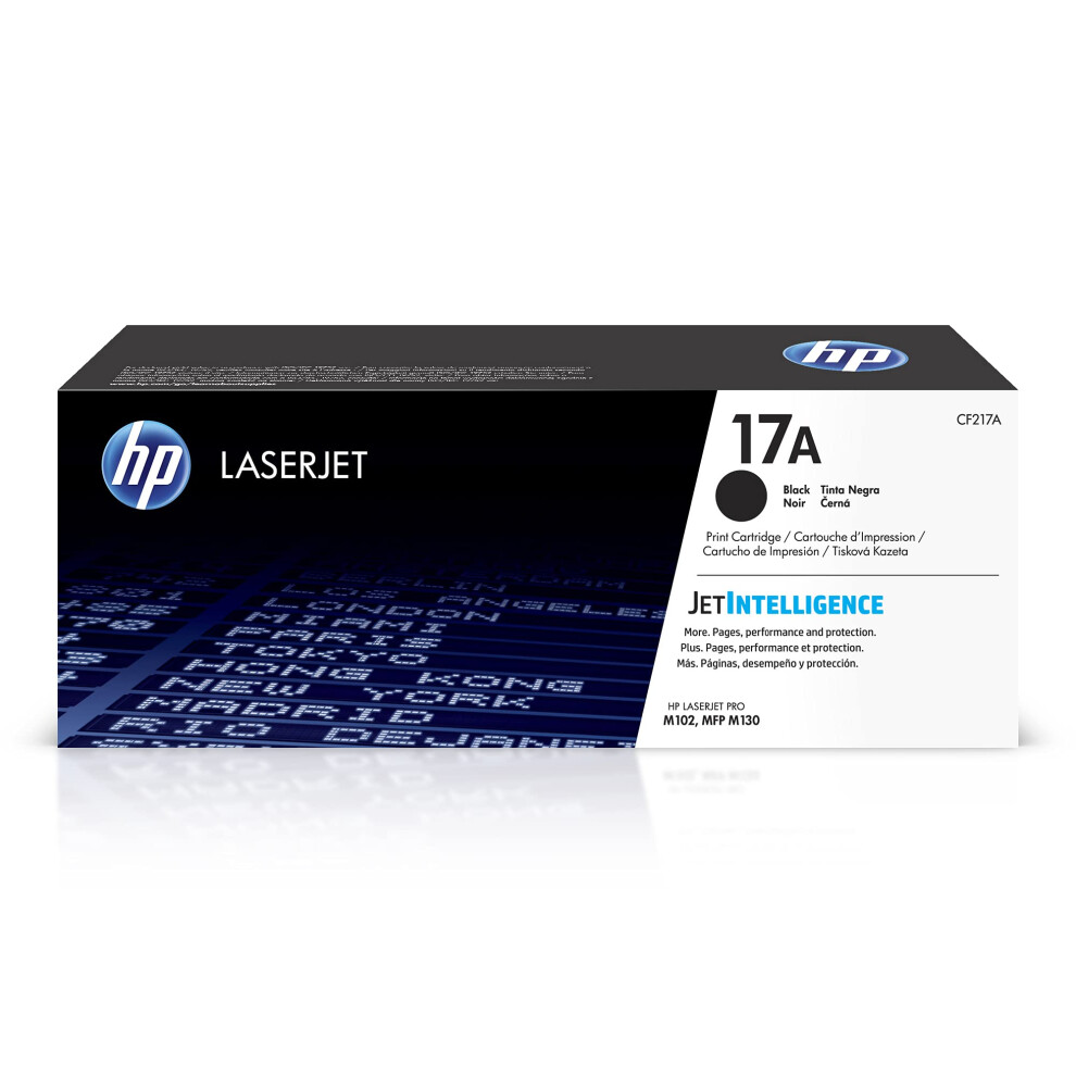 HP 17A Black Toner Cartridge | Works with HP LaserJet Pro M102 Series