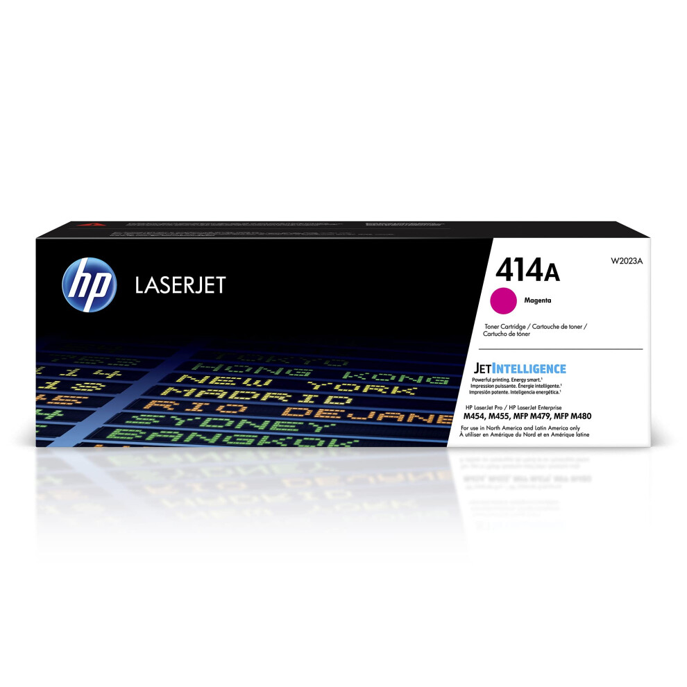 HP 414A Magenta Toner Cartridge | Works with HP Color LaserJet Enterpr