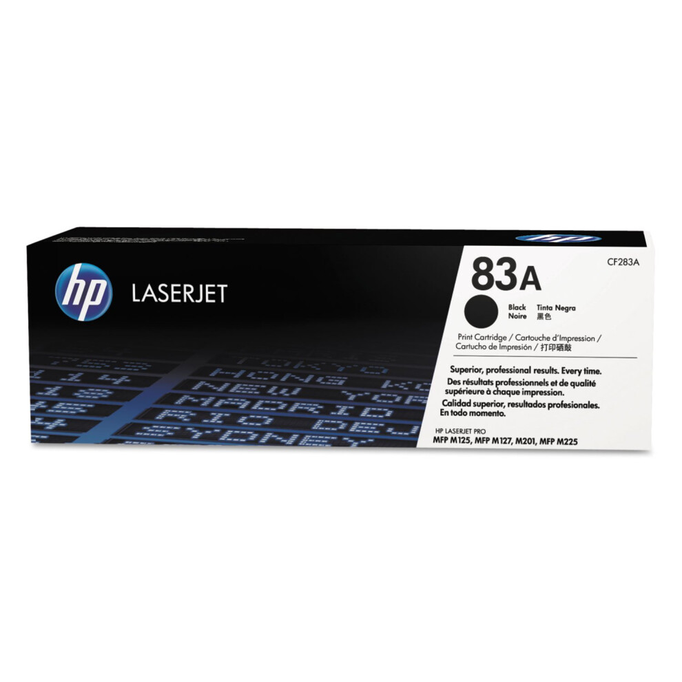 HP 83A Black Toner Cartridge | Works with HP LaserJet Pro M201  HP Las