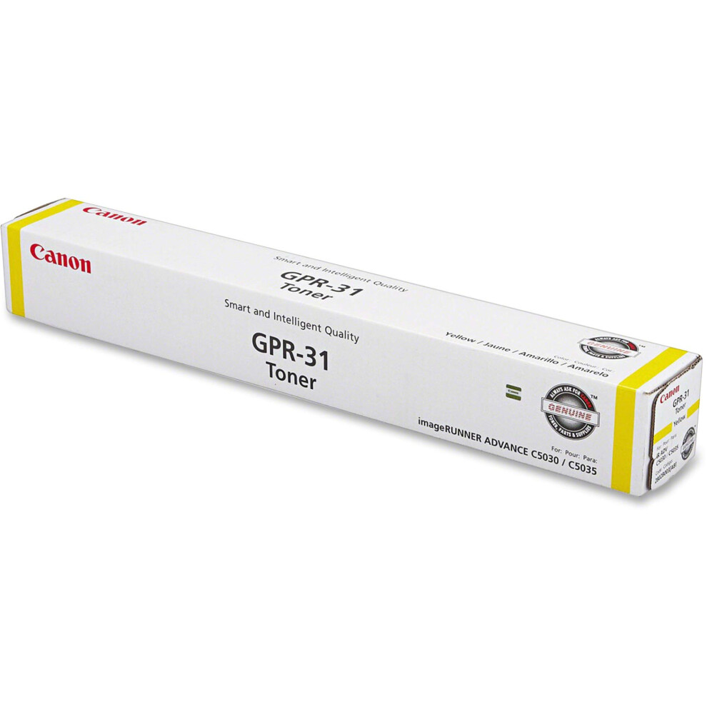 Canon 2802b003aa (gpr-31) Toner  27 000 Page-Yield  Yellow