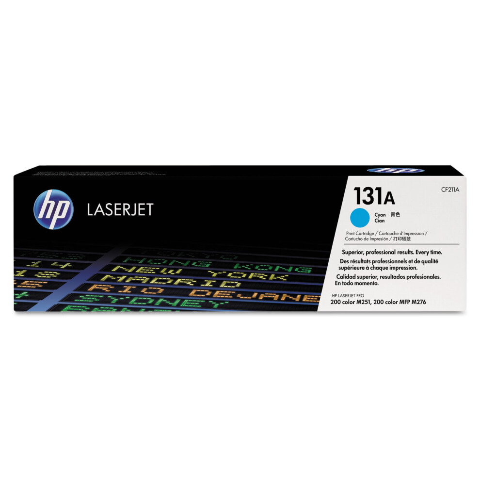 HP 131A Cyan Toner Cartridge | Works with HP LaserJet Pro 200 color M2