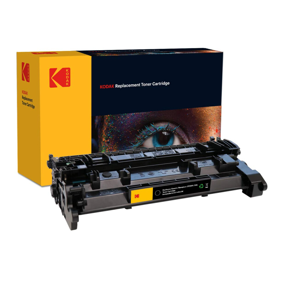 Kodak Replacement Toner Cartridge for HP 26A  Black (CF226A)