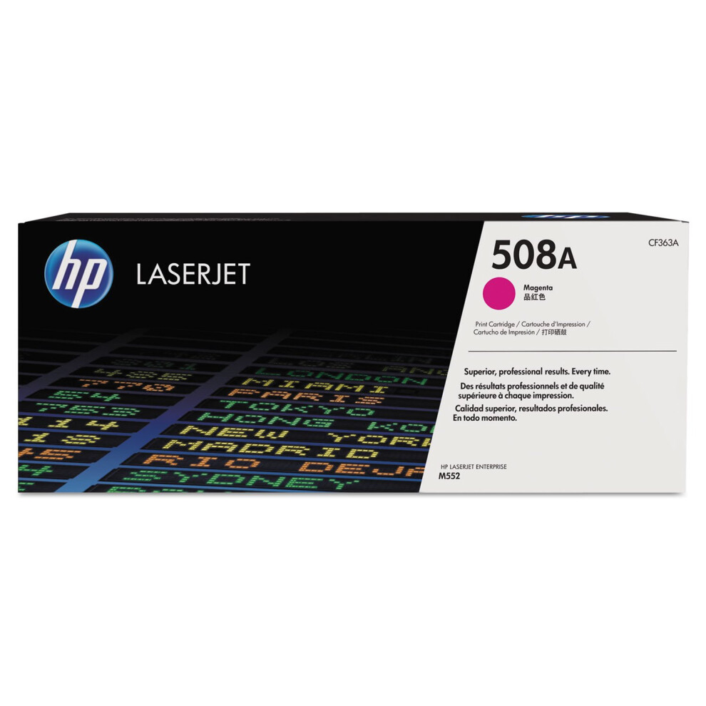 HP 508A Magenta Toner Cartridge | Works with HP Color LaserJet Enterpr