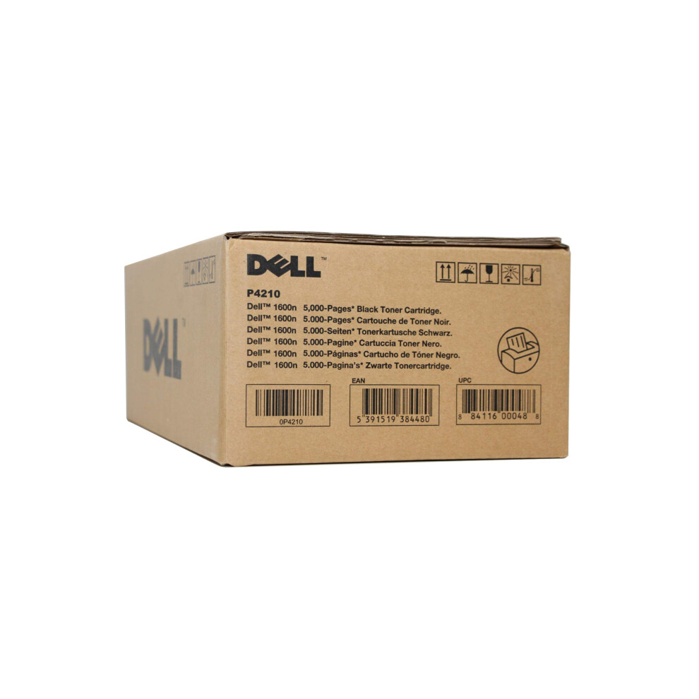 Original 5 000 Page Black Toner Cartridge (P4210) for Dell 1600N Laser