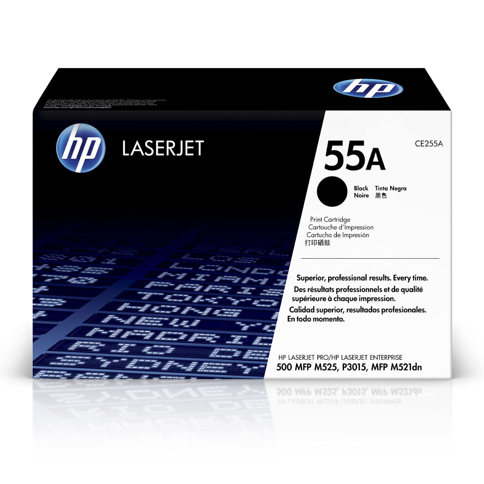 HP 55A Black Toner Cartridge | Works with HP LaserJet Enterprise 500 M