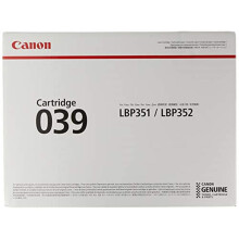 Canon Genuine Toner Cartridge 039 Black (0287C001) 1 Pack for Canon