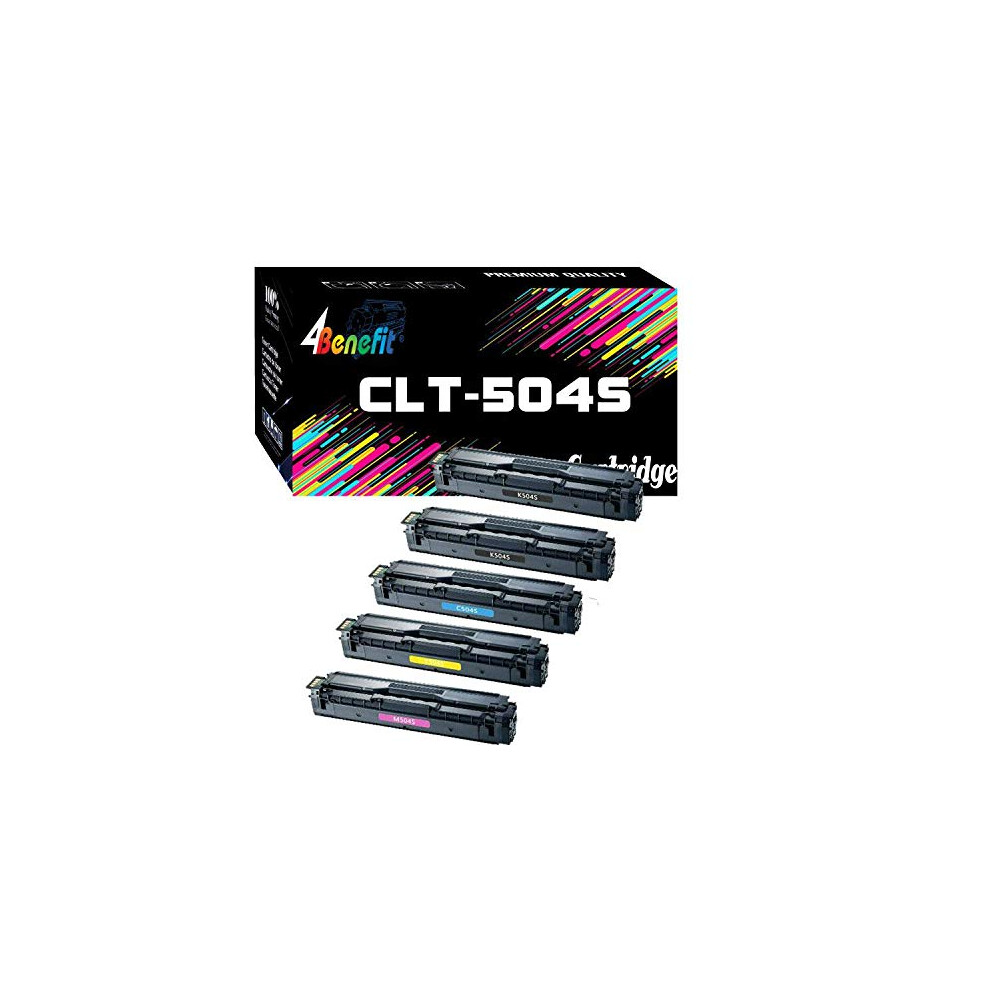 4Benefit 5 Pack Compatible Replacement 504S CLT-504S Toner Cartridge C