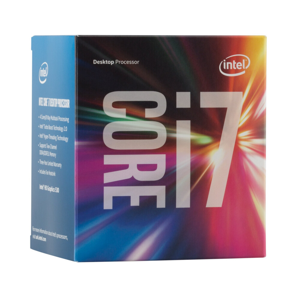 Intel Boxed Core I7-6700 FC-LGA14C 3.40 GHz 8 M Processor Cache 4 LGA