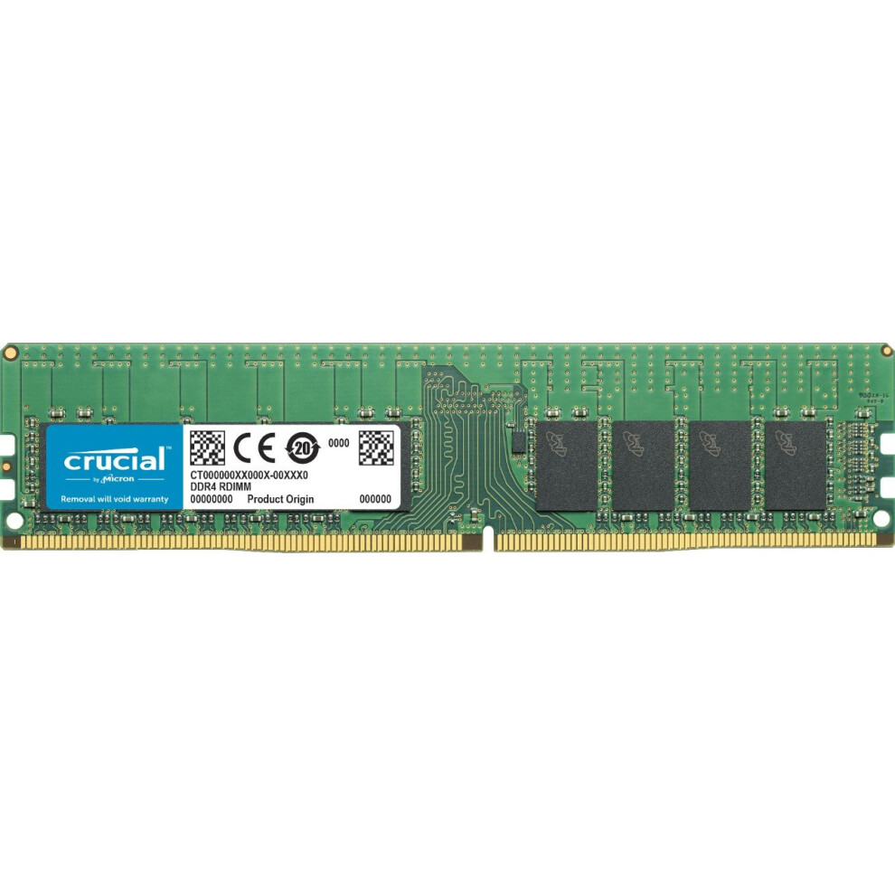 Crucial 16Gb Ddr4-2666 Rdimm 16Gb Ddr4-2666 Rdimm 1.2V Cl19