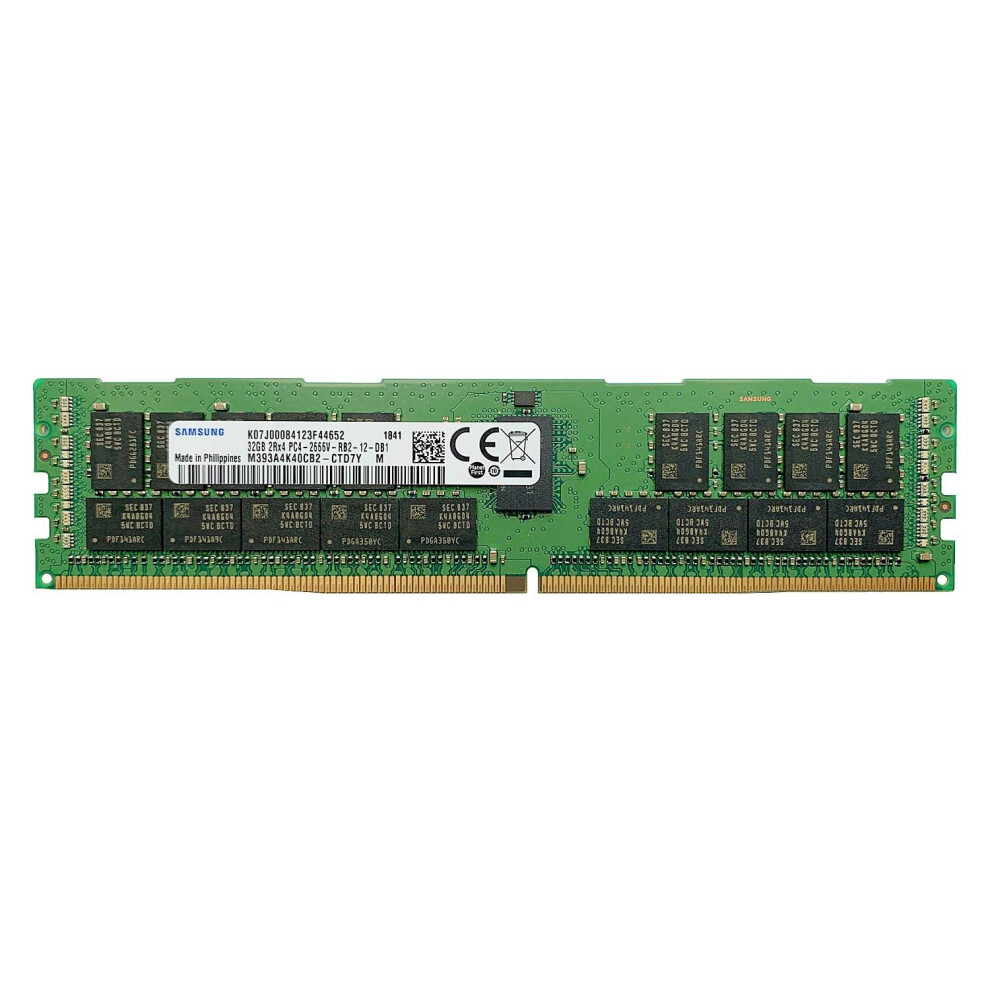 SAMSUNG 32GB M393A4K40CB2-CTD8Q DDR4-2666 ECC RDIMM 2Rx4 PC4-21300V-R