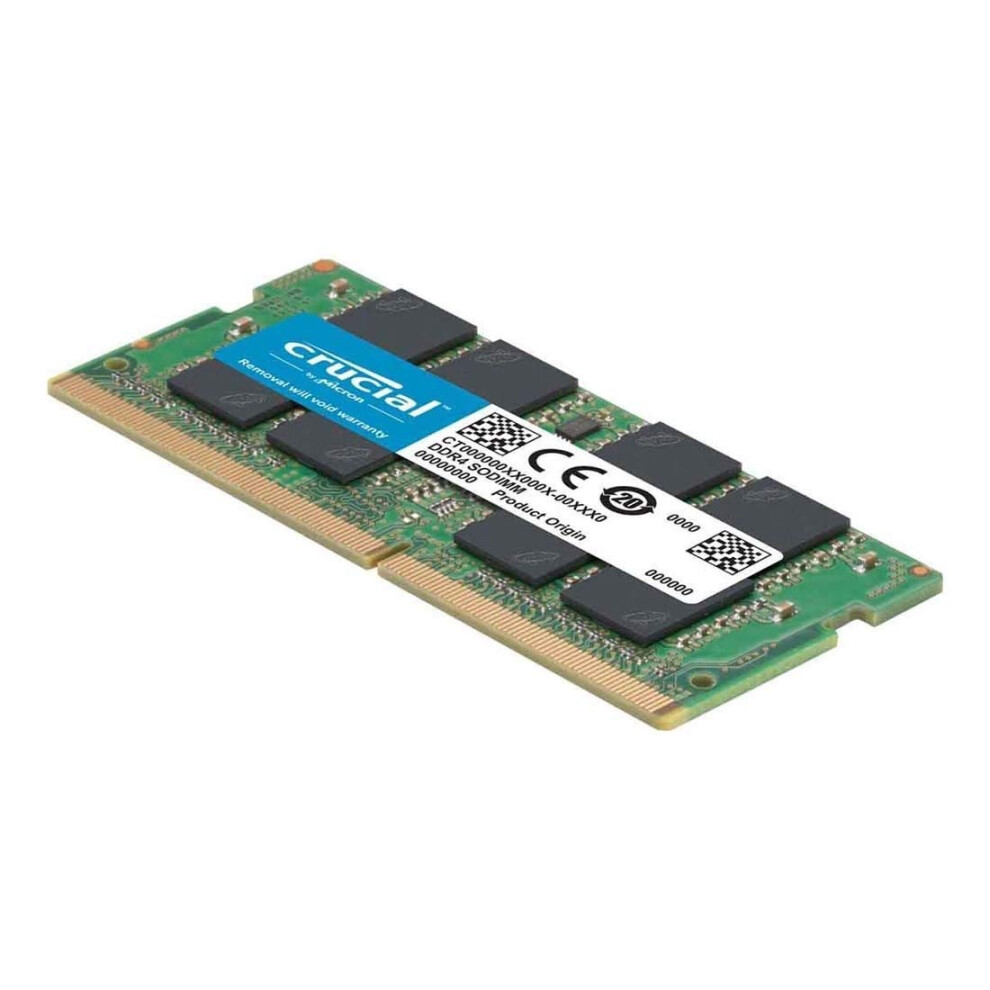 Crucial Basics 16GB DDR4 1.2v 2666Mhz CL19 SODIMM RAM Memory Module fo