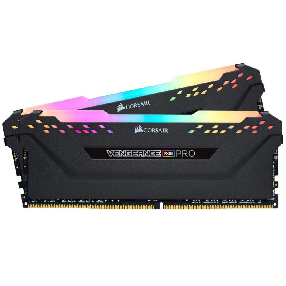 Corsair Vengeance Rgb Pro 32Gb (2X16gb) Ddr4 3200 (Pc4-25600) C16 Desk