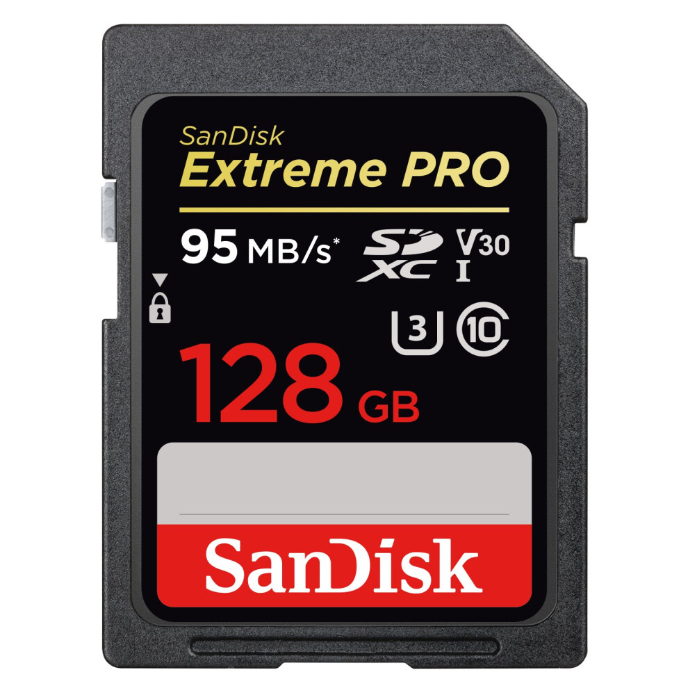 SanDisk 128GB Extreme PRO SDXC UHS-I Card (SDSDXXG-128G-GN4IN)